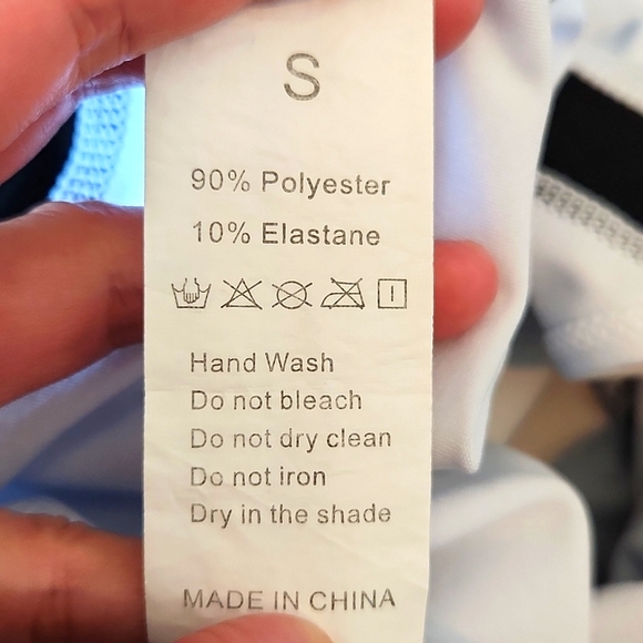 Black and White Athletic Dress - Picture 3 of 4